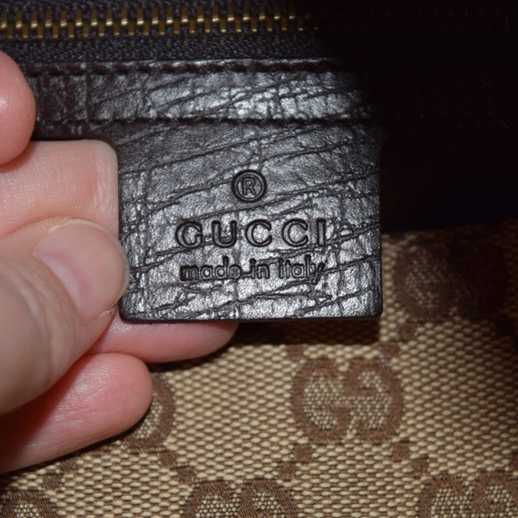 Gucci Beige Monogram Canvas Horsebit Shoulder Bag - Picture 11 of 16